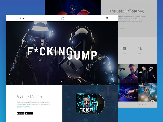 Hugo Landing Page16图库网精选ske