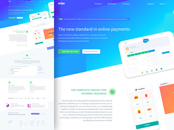 Stripe 主页16图库网精选sketch素