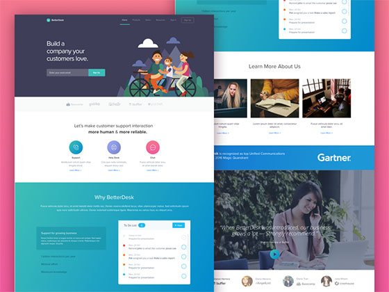 BetterDesk 着陆页16图库网精选ske