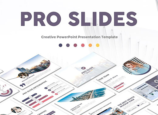 PRO Slides多用途商业化PPT模板下