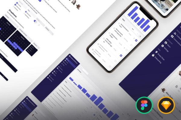 超级数据统计报表UI套件 Dashboard