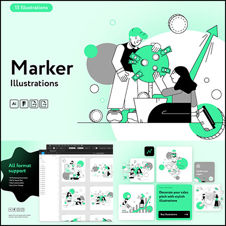 15款工作劳动网络营销插图16图库网
