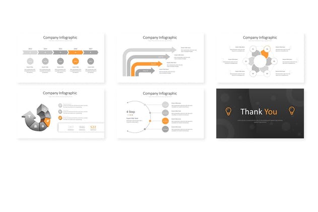 企业商务用途PPT模板 Pizzi – Powerpoint Template插图(3)
