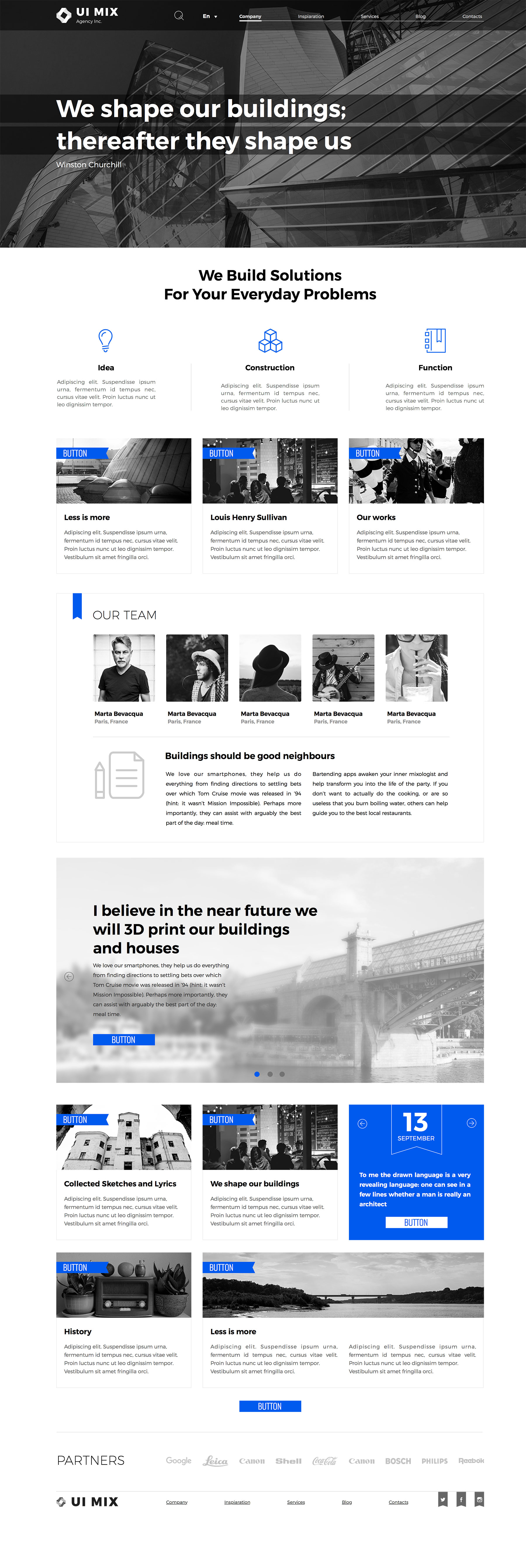 UI Mix Template