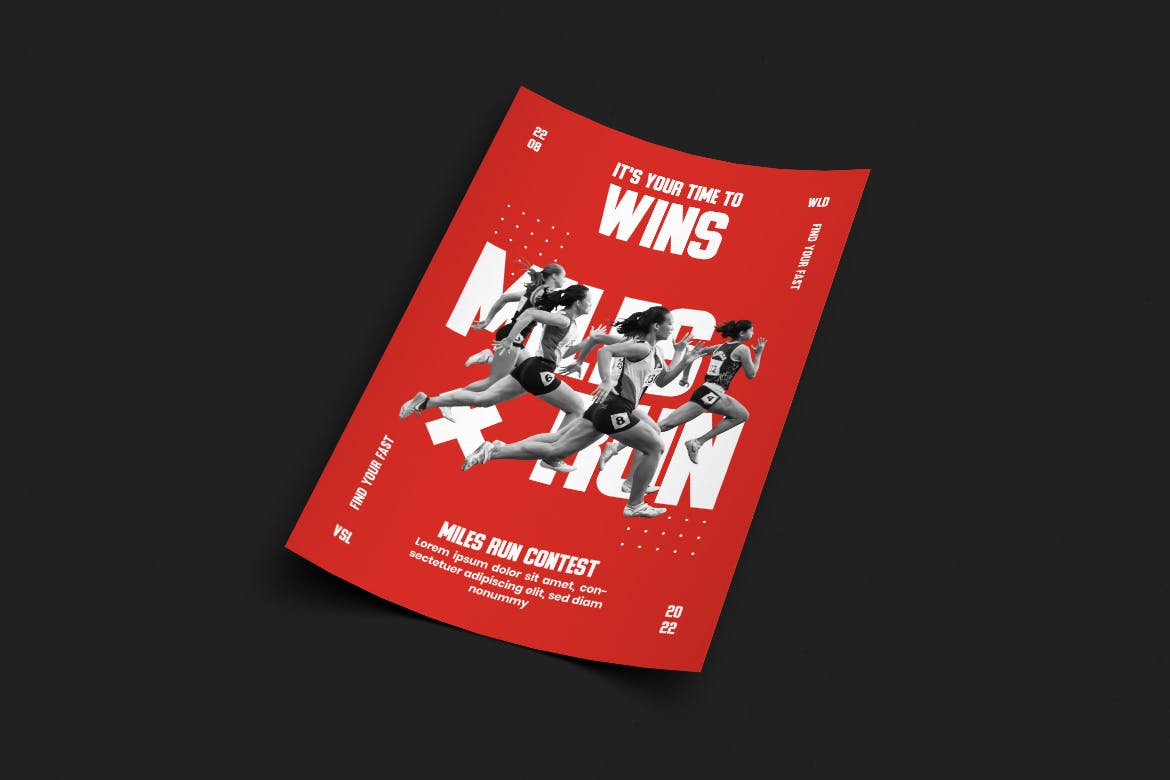跑步运动海报PSD素材16图库精选模板 Aegeus Poster Design插图(3)