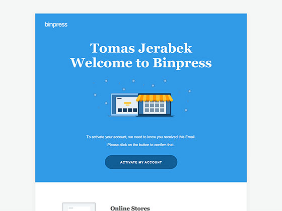 Binpress 欢迎邮件16图库网精选ske