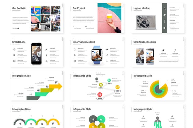 创意产品路演谷歌Keynote幻灯片模板 Startup – Keynote Template插图(2)