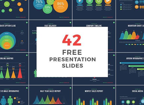 PPT创作者必藏精品 42 Free Slides